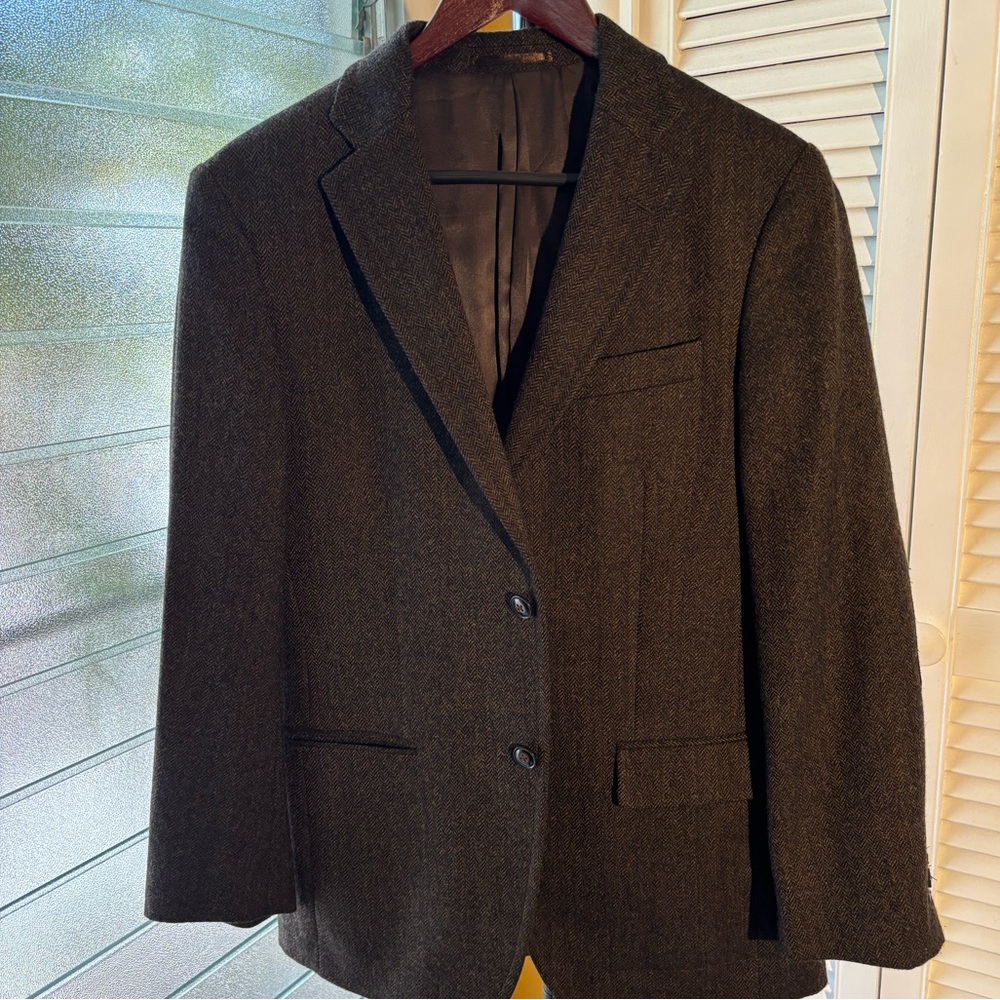 Jones New York Pure New Wool Tweed Sports Coat